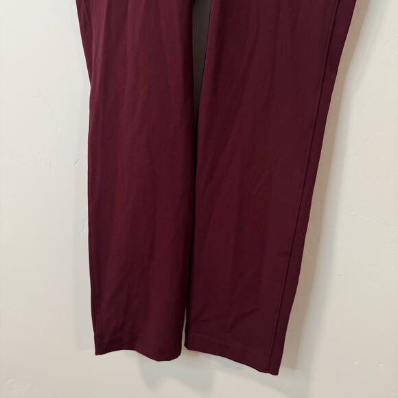 Lululemon Womens On the Fly 7/8 Pant Ankle Garnet Red 2 Luxtreme Athleisure - Picture 5 of 10